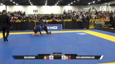 Keith Christopher Cays vs Greg Maybury 2025 World IBJJF Jiu-Jitsu No-Gi Championship