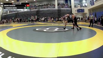 150 lbs Champ. Round 3 - Bronx Dickson, Indian Lake vs Cameron White, Dowagiac