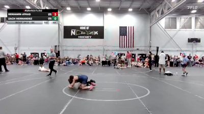 64 lbs Cons. Round 3 - Zach Hernandez, Vipers vs Benjamin Atkas, Refinery