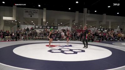 Senior Women Freestyle FS - 53 lbs Cons. Round 2 - Chloe Ayres, New Jersey RTC vs Mollie Jimenez, California