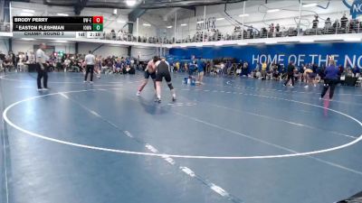 Elite 285 lbs Champ. Round 2 - Brody Perry, Wisconsin-Eau Claire vs Easton Fleshman, Iowa