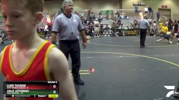 60 lbs Round 5 (6 Team) - Cruz Astorino, Team Gotcha vs Luke Taussig, East Kansas Eagles