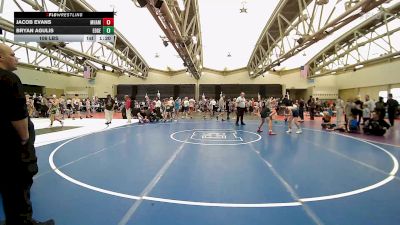 106 lbs Final - Jacob Evans, Maine Hammahs MS vs Bryan Agulis, Edge Wrestling