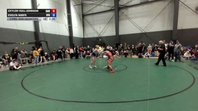 170 lbs Cons. Sub-quarters - Zxyloh Hull-Johnson, Sandpoint vs Evelyn Wirfs, Sprague Girls