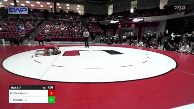 140 lbs Semifinal - Kendra Perrien, McLoud vs Taylor Brown, Edmond North