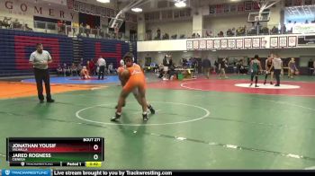 138 lbs Cons. Round 2 - Jonathan Yousif, Valhalla vs Jared Rogness, Cienega