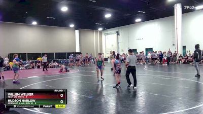 120 lbs Round 1 (6 Team) - Hudson Harlow, Nebraska Smash (Dev A) vs Willem Welker, Team STL White