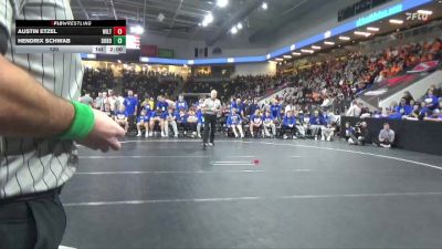 120 lbs Semis - Troy Mcquillen, Wilton vs Hayden Schwab, Don Bosco