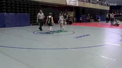 93 lbs Consi Of 4 - Zsofia Quiles, Norwich, CT vs Sophia Daniels, Milford, DE