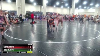 190 lbs Round 2 (6 Team) - Devin Mason, Ohio Titan Gold vs Mason Ruff, Morris Fitness