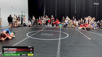 92 lbs Placement (4 Team) - Riley Crandall, Team Gotcha Blue vs Cash McClurg, Team Gotcha Red