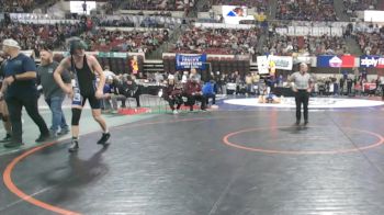 A - 150 lbs Champ. Round 1 - Boone Venema, Corvallis vs Brody Keysor, Sidney / Fairview