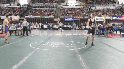 A - 150 lbs Champ. Round 1 - Wyatt Boogerd, Polson vs Emerson Nose, Laurel