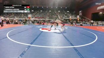 120 lbs Cons. Round 1 - Kimberlie Ledford, Laramie vs Keira Littau, Kelly Walsh