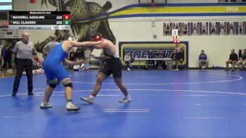 285 lbs 1st Place Match - Maxwell Azzaline, Assumption, Davenport vs Will Clausen, Benton Community