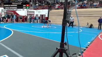 100 lbs Cons. Round 3 - Layla Gutierrez, Hobart vs Guiselle Doroteo, Lafayette Jeff