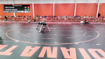 133 lbs Semifinal - Aurelio Mendez, Cornerstone vs Nick Alayan, Rochester Christian University