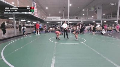 68 lbs Round 4 (6 Team) - Brock Collum, Ohio Gold vs Noah Almedina, Mat Assassins White