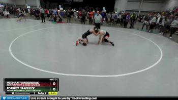 144 lbs Cons. Round 2 - Forrest Craddock, Basement Brawlers Wrestling Club vs Vermaat VanderBrug, Beat The Streets Chicago-Avondale