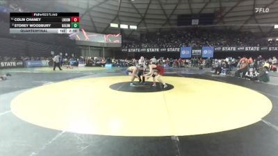 Boys 1B/2B 150 Quarterfinal - Storey Woodbury, Goldendale vs Colin Chaney, Lake Roosevelt