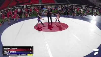 65 lbs Round 2 (8 Team) - Jordan Agustin, Hawaii vs Kollin Griffin, Oregon