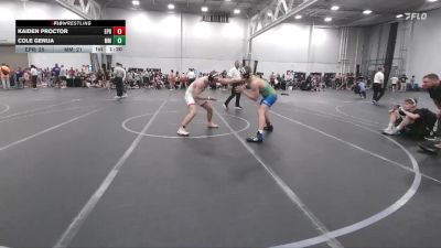 157 lbs Round 3 (6 Team) - Cole Genua, Maryland Mallets vs Kaiden Proctor, EP Rattlers