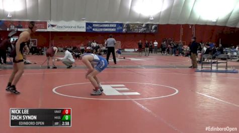 141 Semi-Finals - Nick Lee, Unattached vs Zach Synon, Missouri