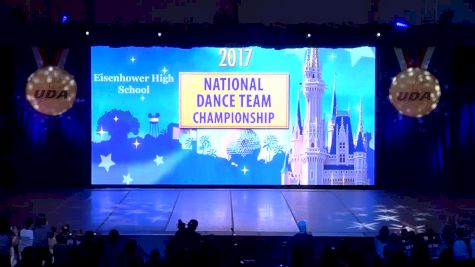 Eisenhower Eaglettes [Junior High Pom Semis - 2017 UDA National Dance Team Championship]