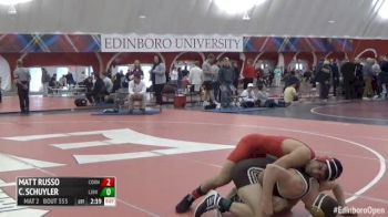 149 5th Place - Matt Russo, Cornell Univ. vs Cortlandt Schuyler, Lehigh Univ.