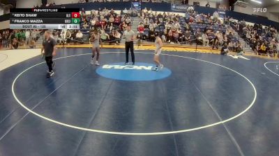 125 lbs Quarterfinal - Keito Shaw, Alvernia University vs Franco Mazza, Ursinus