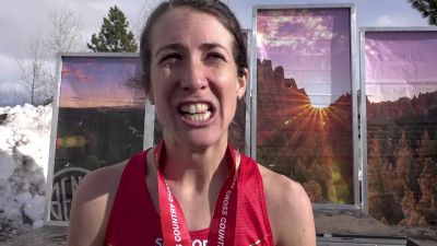 Laura Thweatt runner up at US XC during London Marathon build up