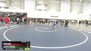 113 lbs Champ. Round 1 - Gavin Bell, Club Not Listed vs Samuel Burega, Shaker Youth Wrestling