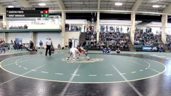 149 lbs Cons. Round 2 - Austin Fietz, Lake Erie vs Bret Minnick, Tiffin
