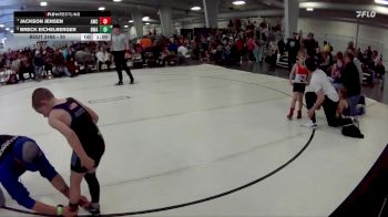 30 lbs 3rd Place Match - Jackson Jensen, Alliance Wrestling Club vs Breck Eichelberger, Nebraska Wrestling Academy