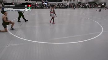 106 lbs Cons. Sub-rd Of 64 - Jensen Sosbe, Southport Wrestling Club vs Josh Perez, MarcAurele Wrestling Club