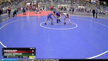 98 lbs Champ. Round 1 - Kason Blakely, La Grande Mat Club vs Gerardo Rodriguez, Hillsboro Mat Club