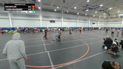 113 lbs Cons. Round 2 - Liam McClain, Unattached vs Cyrus Woodberry, Unattached