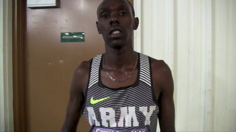Paul Chelimo after setting the JDL facility record in 745