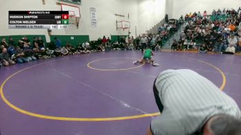 138 lbs Round 2 (6 Team) - Hudson Shipton, DouglasWY vs Colton Nielsen, Lander