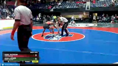 4A-144 lbs Semifinal - Xion Jackson, Hardaway Hs vs Dom Lasher, North Oconee