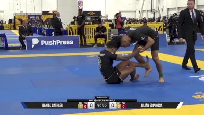 Julián Espinosa vs Daniel Sathler 2025 World IBJJF Jiu-Jitsu No-Gi Championship