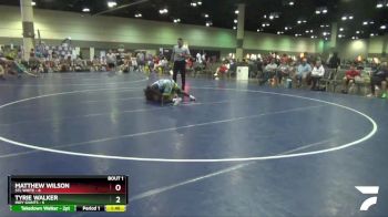 120 lbs Round 1 (8 Team) - Tyrie Walker, Indy Giants vs Matthew Wilson, STL White