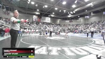 1A 106 lbs Quarterfinal - Gaige Stewart, Panguitch vs Taggart Stuart, RICH