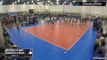 JVA MKE Jamboree - Air Assault Navy vs. Illini Elite 15 Black
