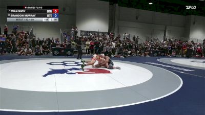 79 lbs Champ. Round 3 - Evan Wick, SoCal RTC/ Titan Mercury Wrestling Club (TMWC) vs Brandon Murray, Cyclone Regional Training Center