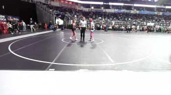 110 lbs Rr Rnd 2 - Koree Vigue, Honey Badger WC vs Addison Casperson, Rams WC