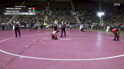 6-7A 145 Cons. Round 2 - Jenna Mitchell, Dothan HS vs Michaela Martin, Central