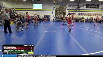 JV-15 lbs Round 2 - Owen Herman, Assumption, Davenport vs Jerome Hollingsworth, Spencer