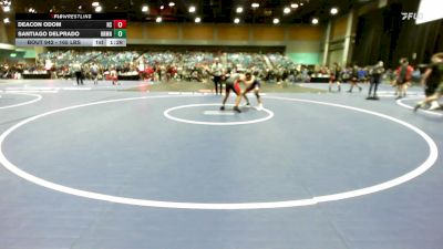 165 lbs Round Of 32 - Deacon Odom, North Salem vs Santiago Delprado, Herriman