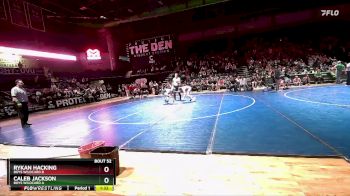 Boys 132 B 1st Place Match - Rykan Hacking, Boys Wildcard B vs Caleb Jackson, Boys Wildcard A